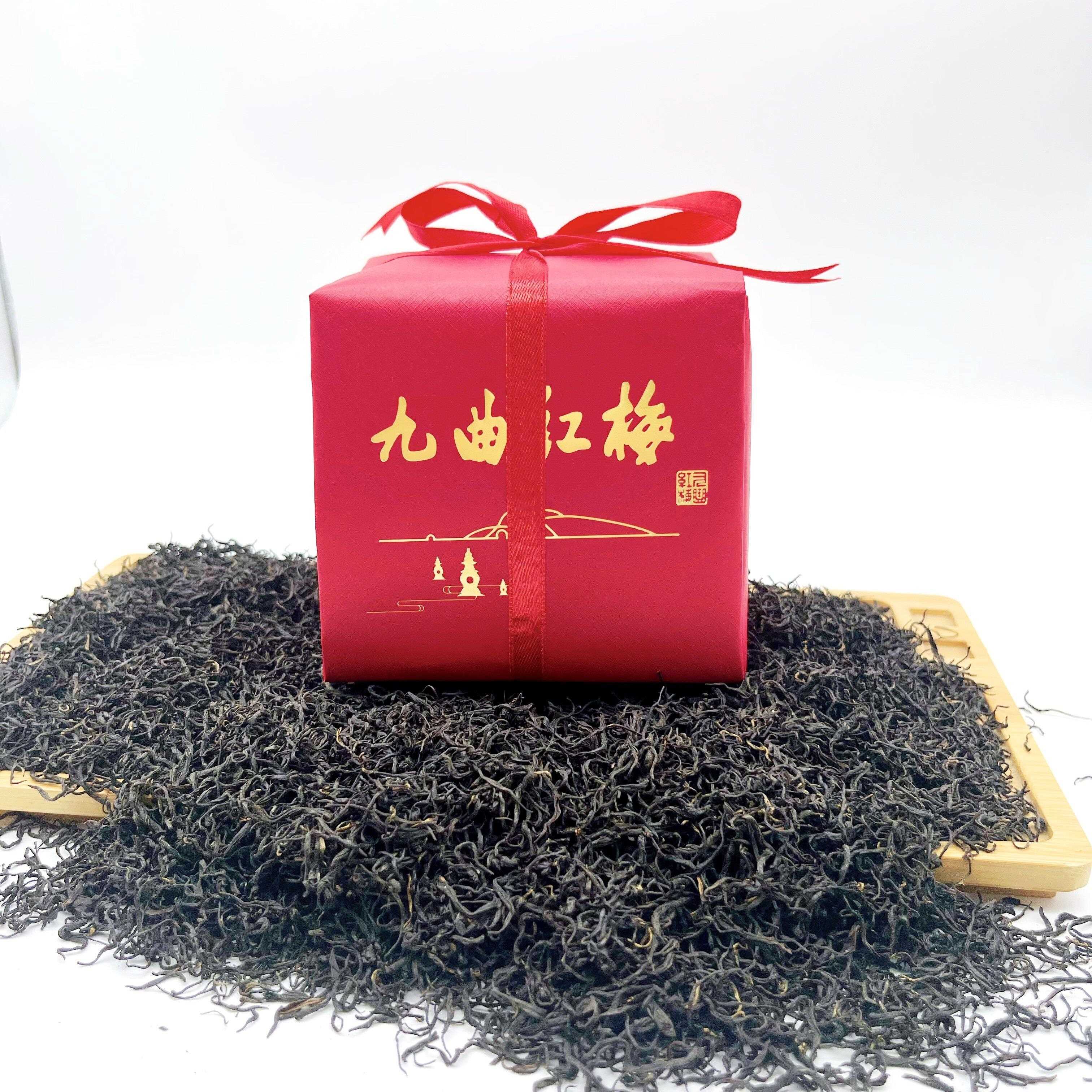 九曲红梅2026年新茶叶杭州特产西湖产区龙井红茶暖胃春茶散装250g