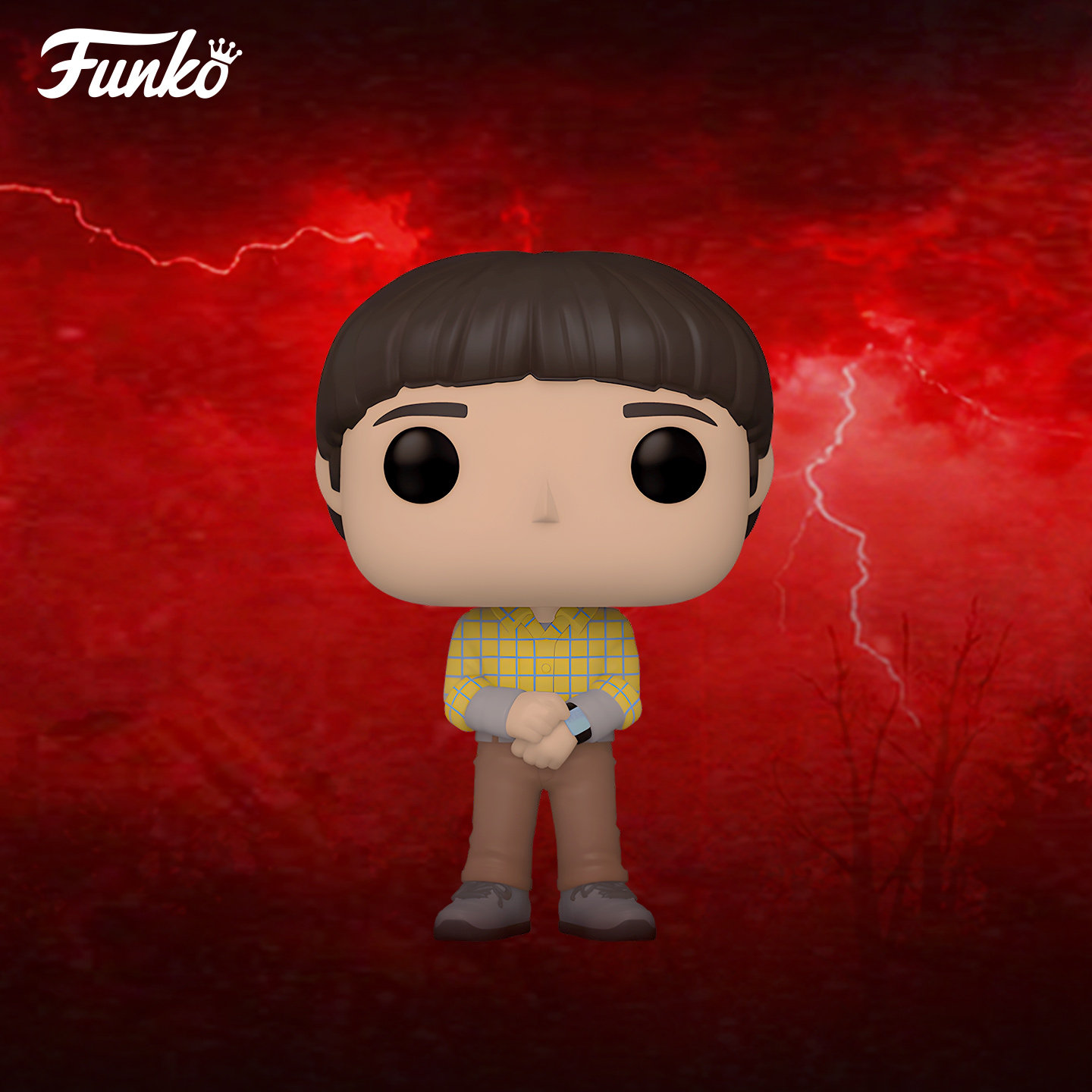 Funko网飞美剧怪奇物语威尔 戴头巾的十一手办周边公仔摆件礼物图片