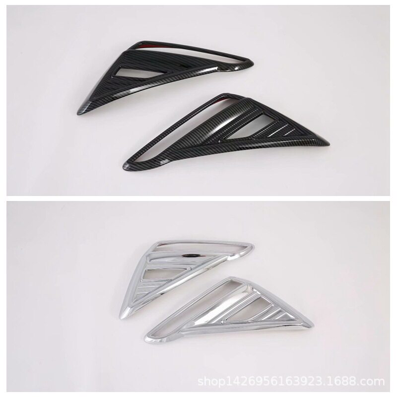 19K3后雾灯罩雾灯框改装件 适用于起亚新K3防雾灯装饰亮片国外版M