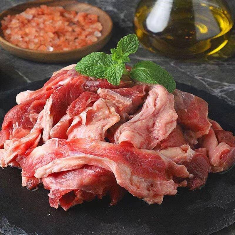 筋头巴脑新鲜4斤装牛肉筋冷冻生鲜剔骨碎牛肉杂肉料理原
