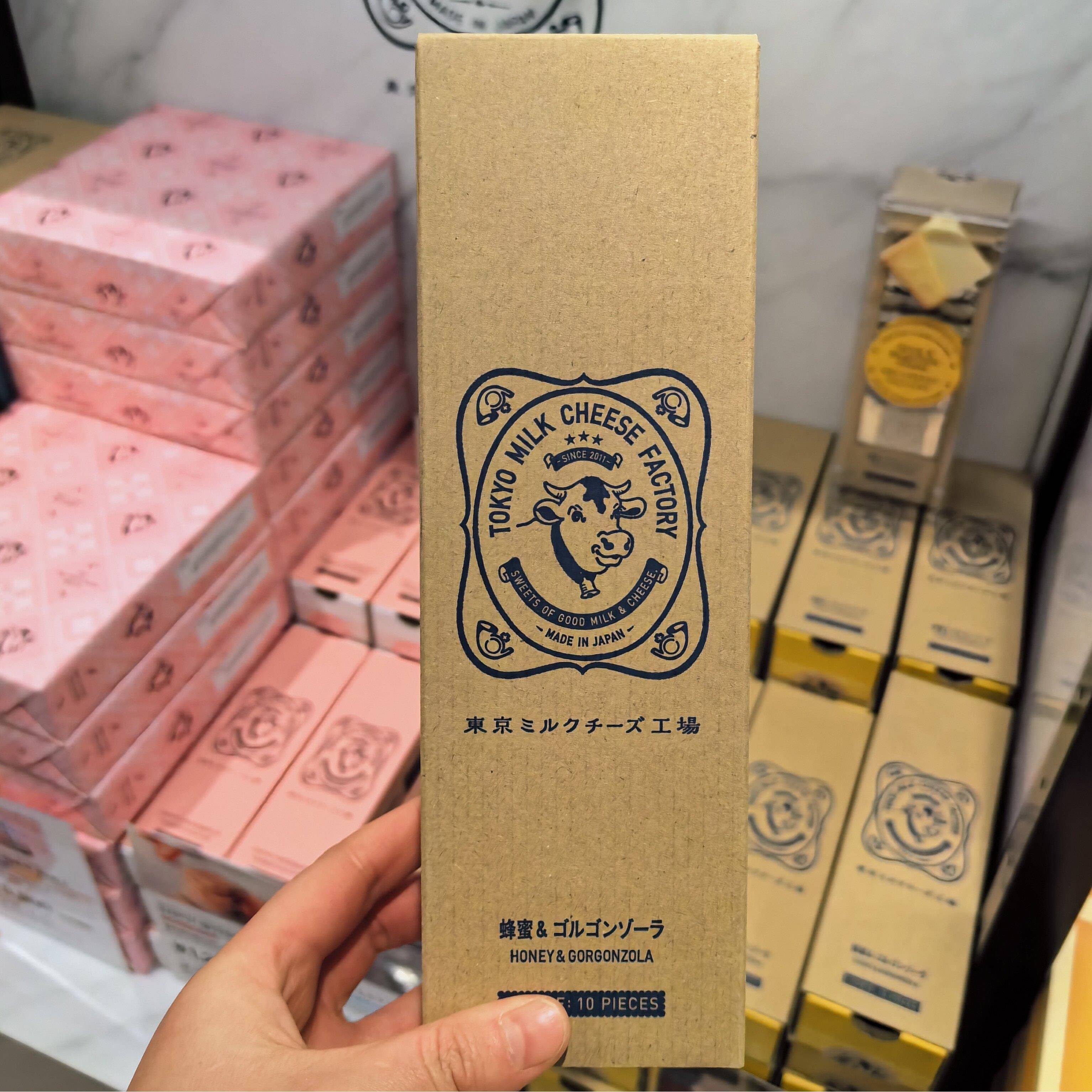 日本机场零食东京牛奶Tokyo Milk 海盐&卡门贝尔芝士饼干 干 10