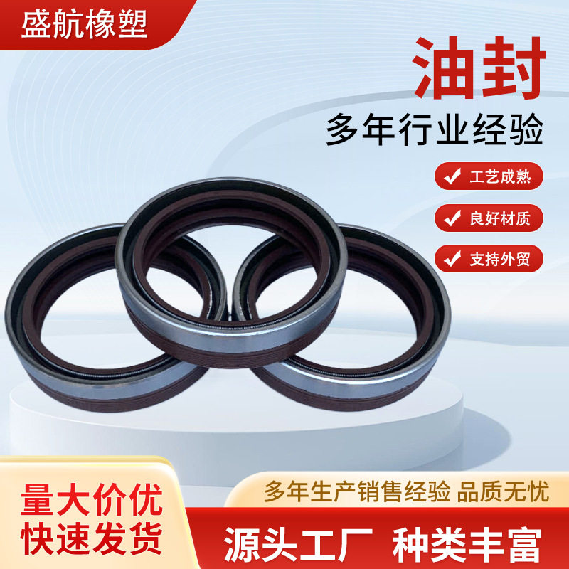 80*100*23奔驰中桥差速器油封TC油封密封件丁晴油封氟胶密封圈图片