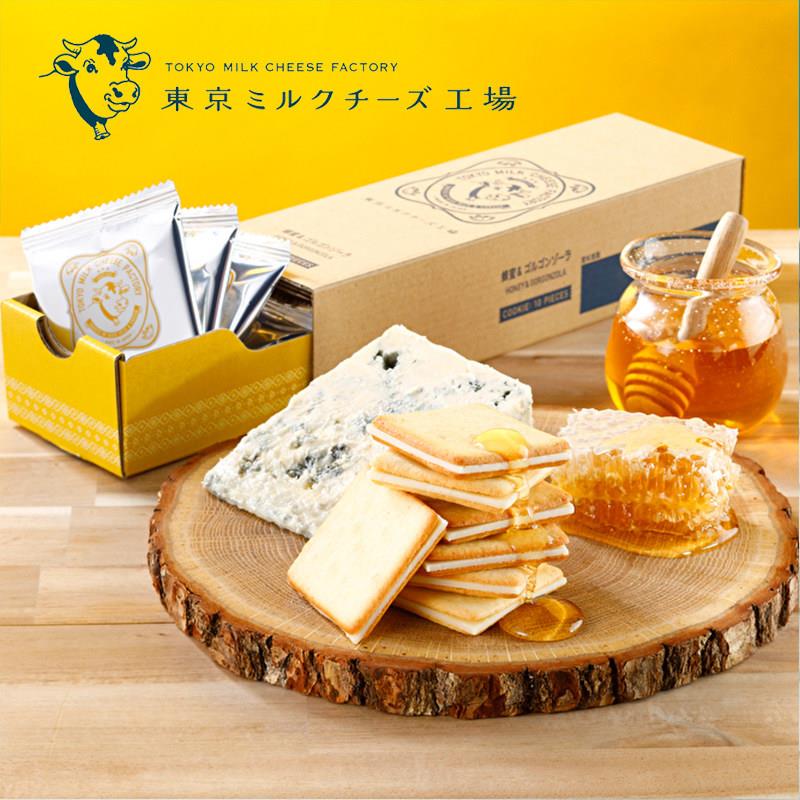 【特价促销】日本零食东京牛奶芝士工厂巧克力蜂蜜海盐夹心饼干