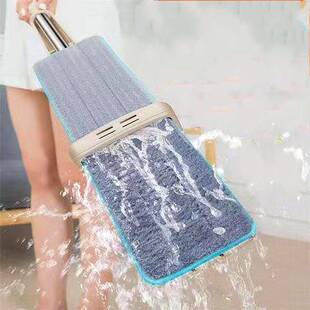 45cm大号免手洗平板拖把家用木地板拖布懒人旋转地拖墩布干湿两用