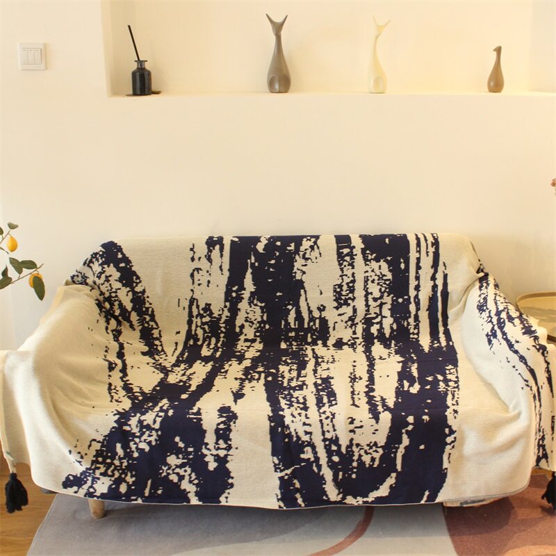 新疆长绒棉针织单人沙发盖布沙发布纯棉夏季空调盖毯双人沙发罩套