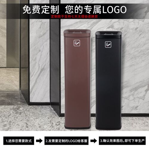 酒店不锈钢烟头收集筒灭烟垃圾桶一体大堂走廊过道吸烟区烟灰柱