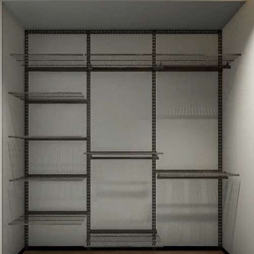 金属服装店展示架衣柜开放式衣帽间置物架小户型储物间框架结构架