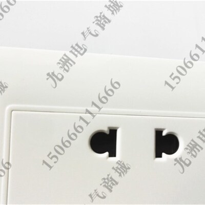 泰航海星船用舱室五孔5孔防水插座CZE2-2B-2N暗装250V带暗盒10A