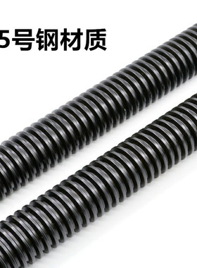 高强度梯形扣丝杠粗螺纹tT型扣丝杆方扣45#钢M12M16M20M24M27M60