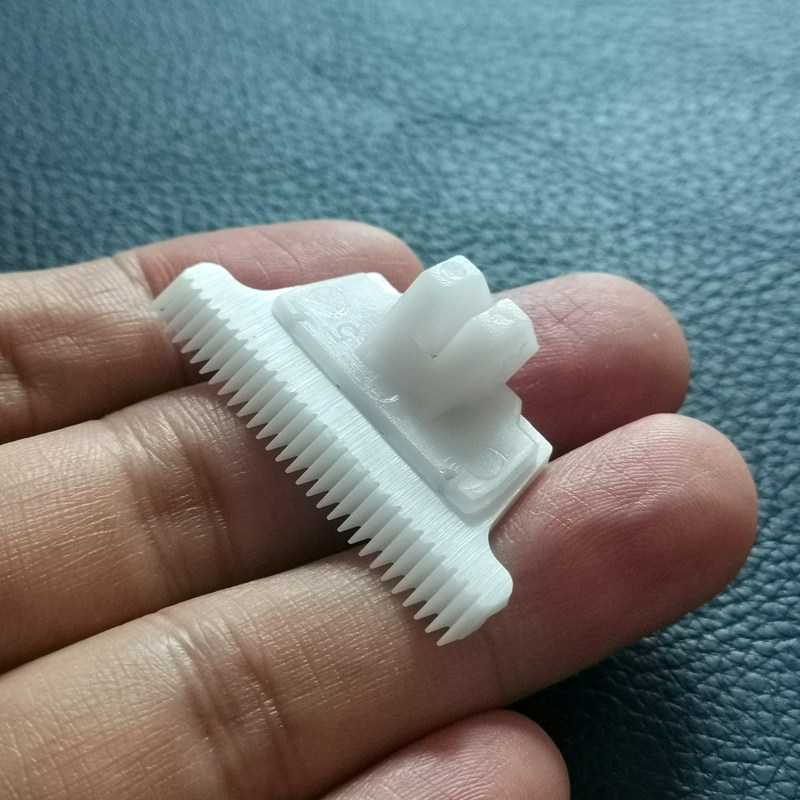 电推剪刀头长毛兔瓷片动刀陶瓷刀片绒山羊刀片剪羊毛推子动刀陶片图片