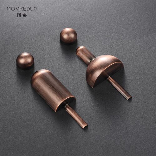 定制洗手间指示牌三维3d金属铝做旧红古铜厕所导视牌wc男女logo门