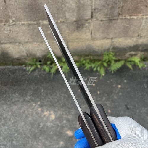 老式夹钢菜刀手工锻打肉片斩骨刀家用小菜刀厨师桑片刀烧腊斩切刀