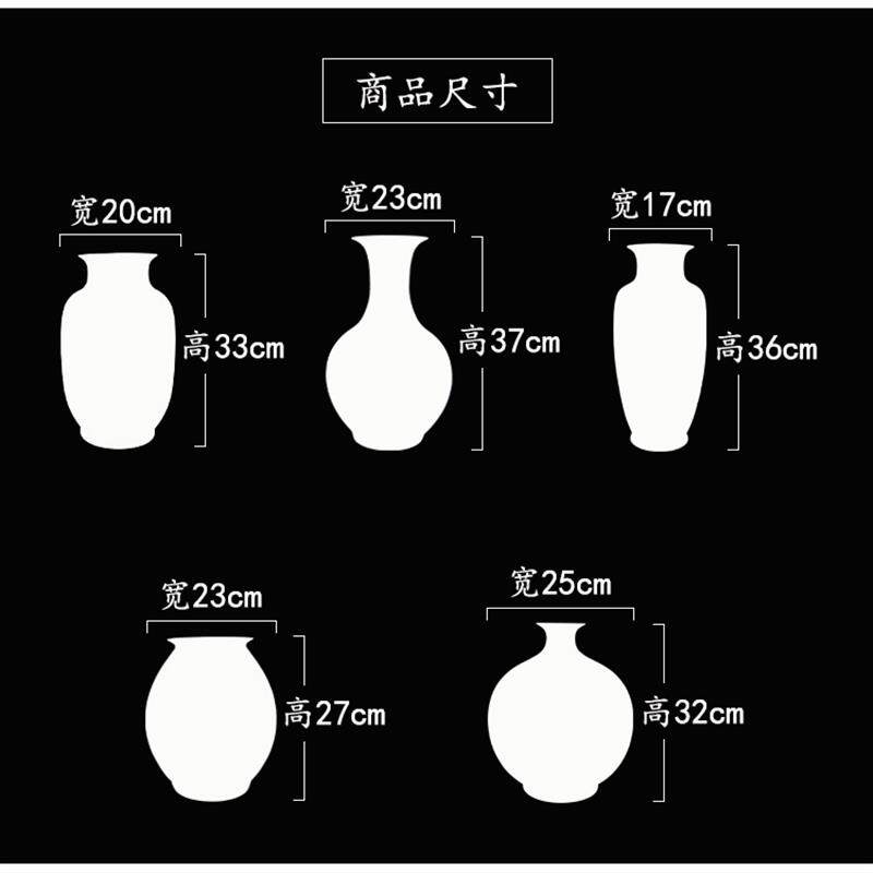手工绘制高档花瓶陶瓷器 家居整体橱柜电视背景墙 博古架装饰摆饰