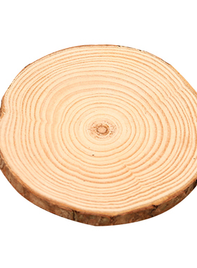 实木薄木片儿童手工绘画素材幼儿园手绘原木小木桩道具摆件装饰品