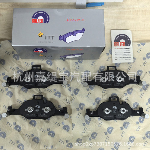 适用G30 GALFER噶尔法34116883470前刹车片Front Brake Pad Set