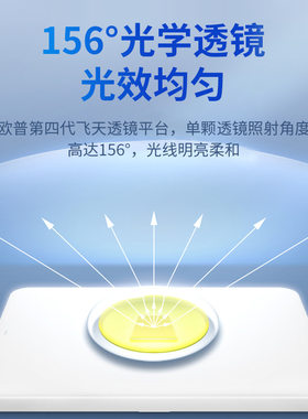 一体化简约智能显色LED吸顶灯