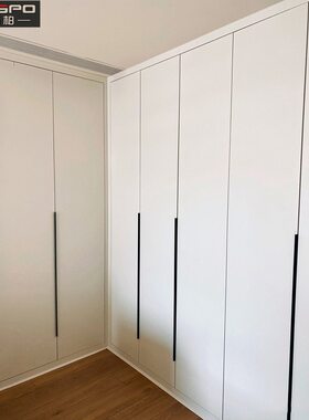 欧式白色实木整体衣柜卧室家装全屋实木玻璃衣帽间轻奢