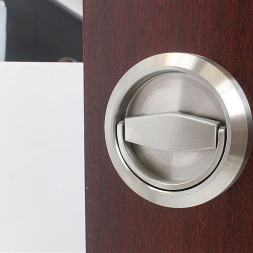 304不锈钢隐形门拉手推拉暗门把手电视背景墙隐藏门拉环拉手带锁