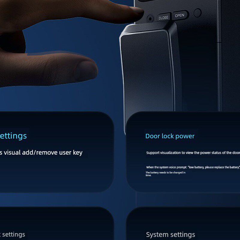凯迪仕智能全自动人脸识别防盗门锁密码锁智能锁 S260-FVP