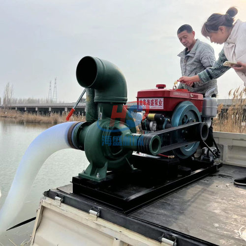 拖车款抽水泵 6寸8寸10寸自吸污水泵 移动离心污水泵