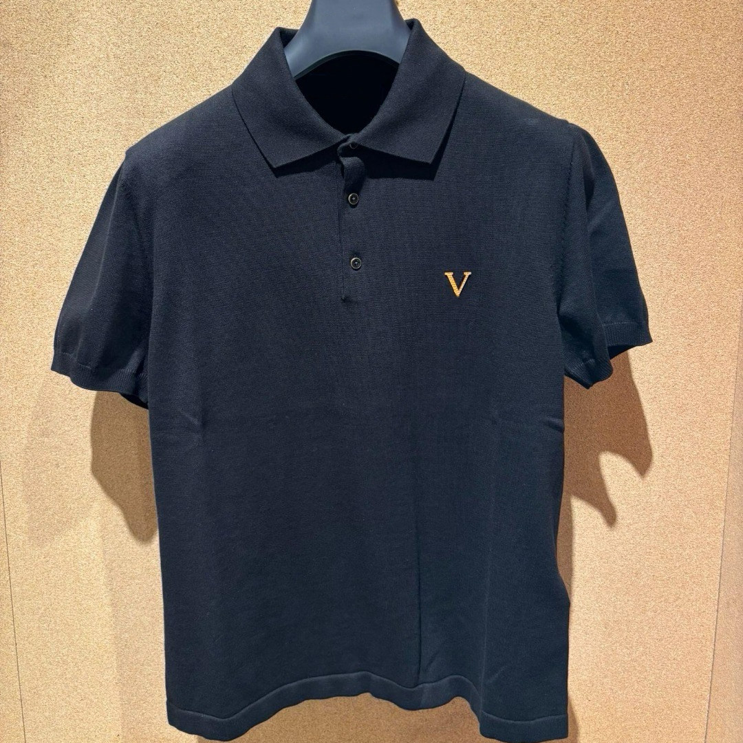 L2026新款刺绣标识针织短袖POLO