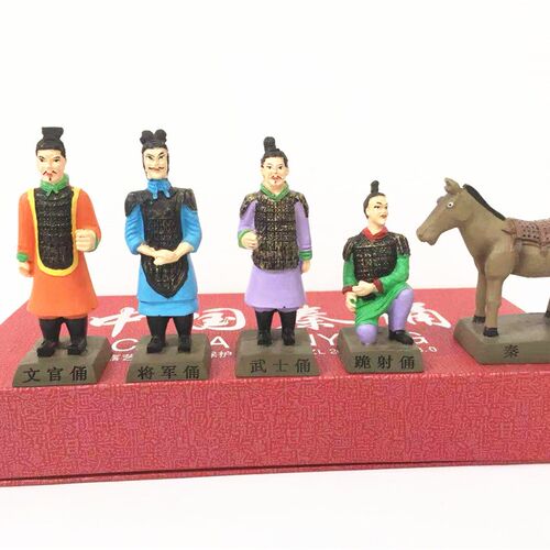兵马俑工艺品摆件模型西安纪念品特色礼品送老外出国小礼物
