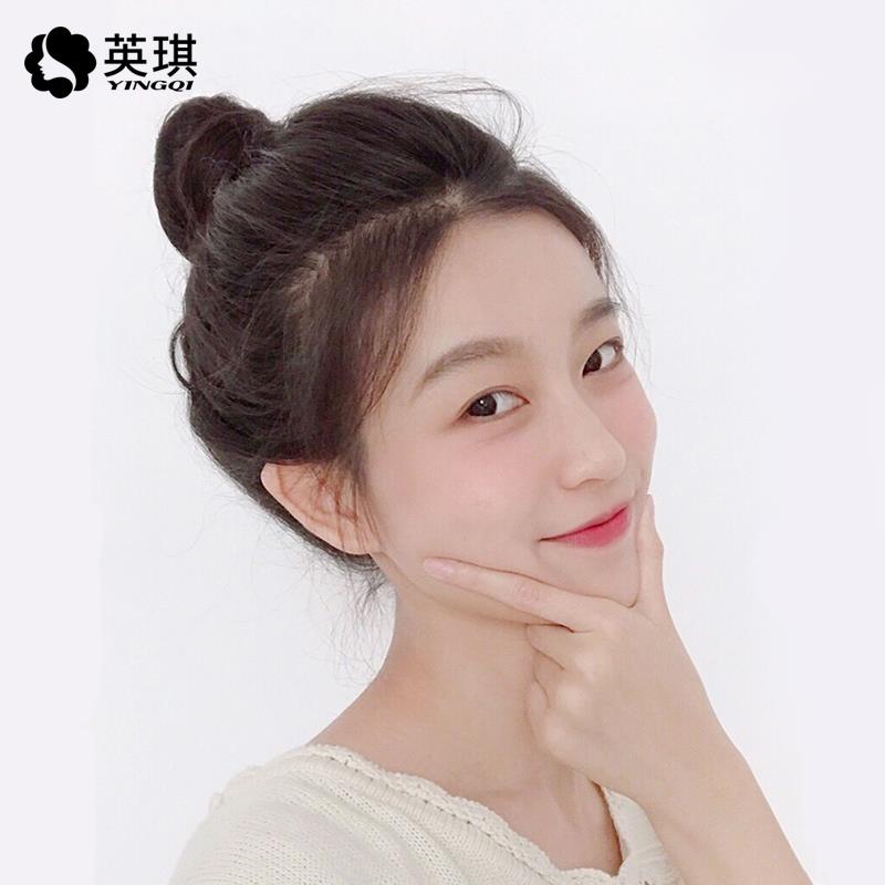 英琪假发女头顶蓬松自然垫发片隐形无痕全真发两侧发根增厚补发片