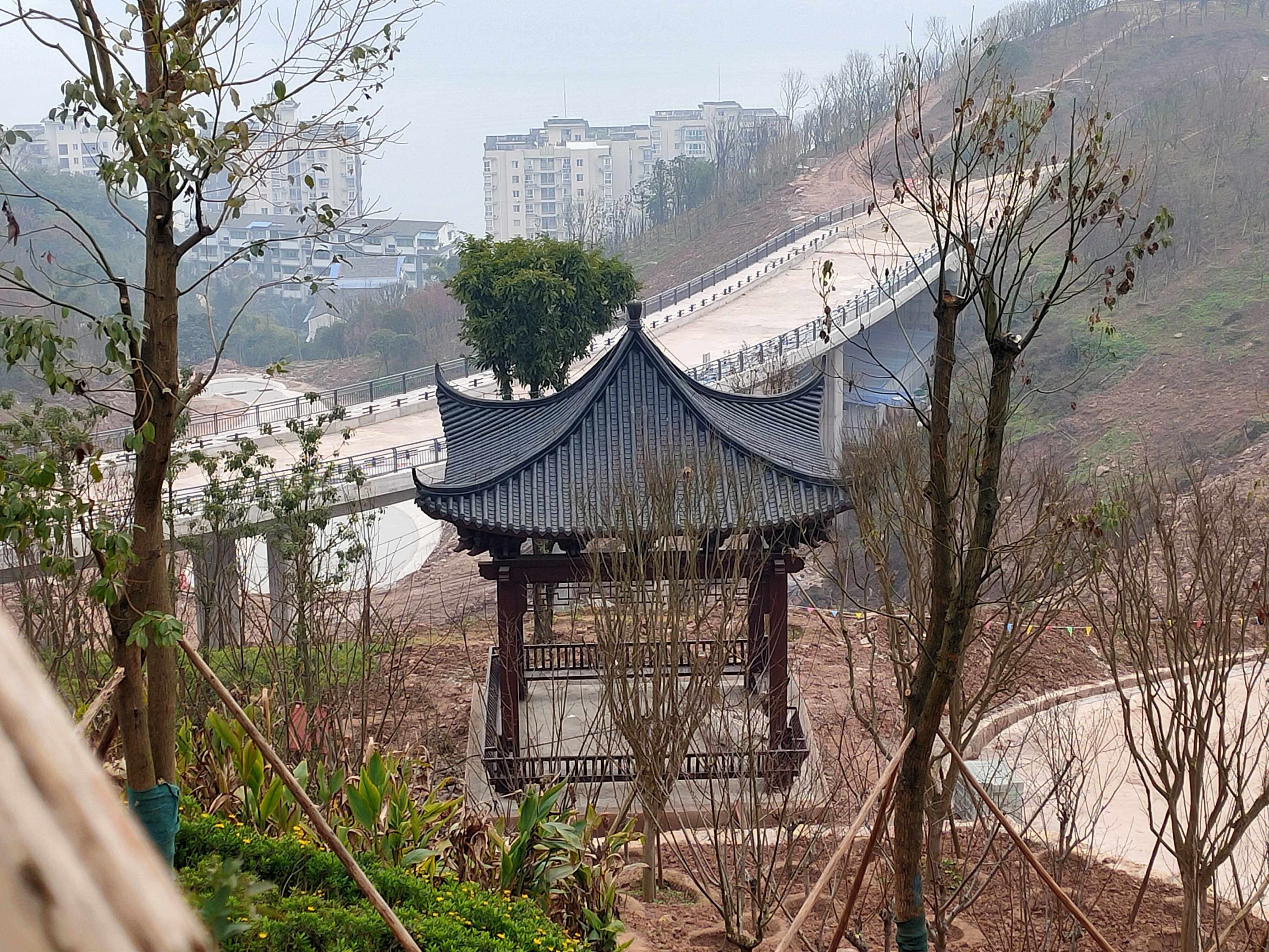 重庆防腐木 芬兰木 碳化木 菠萝格凉亭