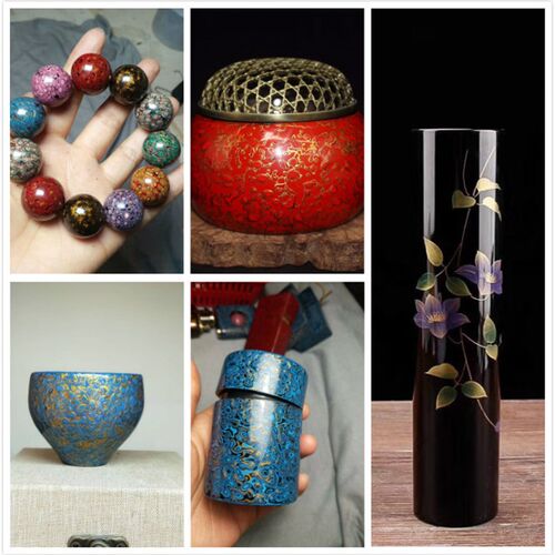 红推光大红推光漆包邮 天然土漆国漆山漆 古建古琴漆器专用红漆