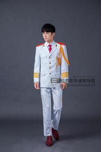 冬款军装升旗手护旗队国旗班军装礼服鼓乐队陆军海军仪仗队演出服