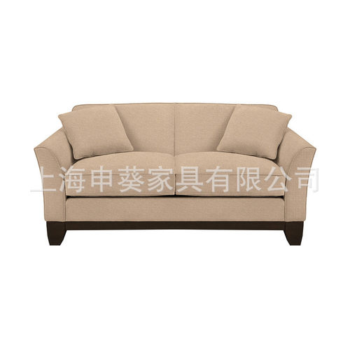 美式布艺进口棉小户型沙发直销
