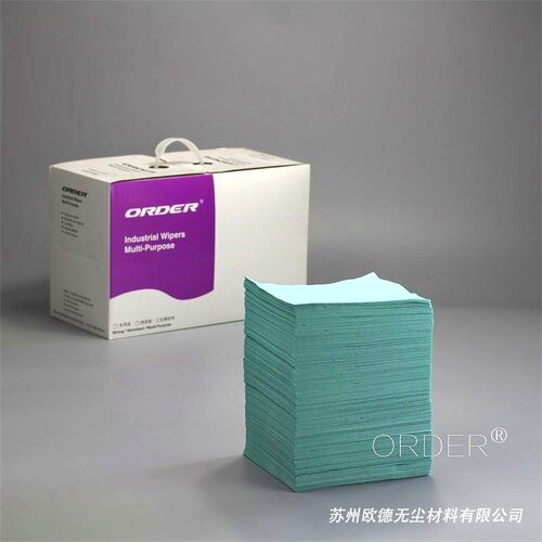 ORDER厂家生产工业抽取式无尘纸 JW-1折叠式盒装吸油工业擦拭布