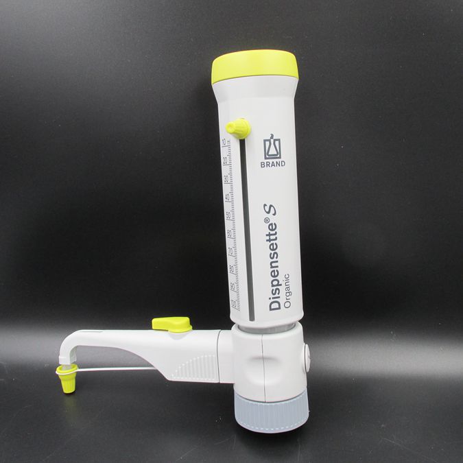 普兰德brand 5-50ml有机型游标可调瓶口分液器 带回流阀4630161