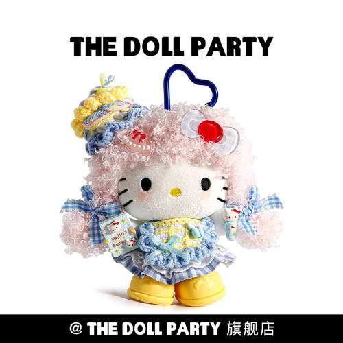 正版可爱hellokitty包包挂件毛绒