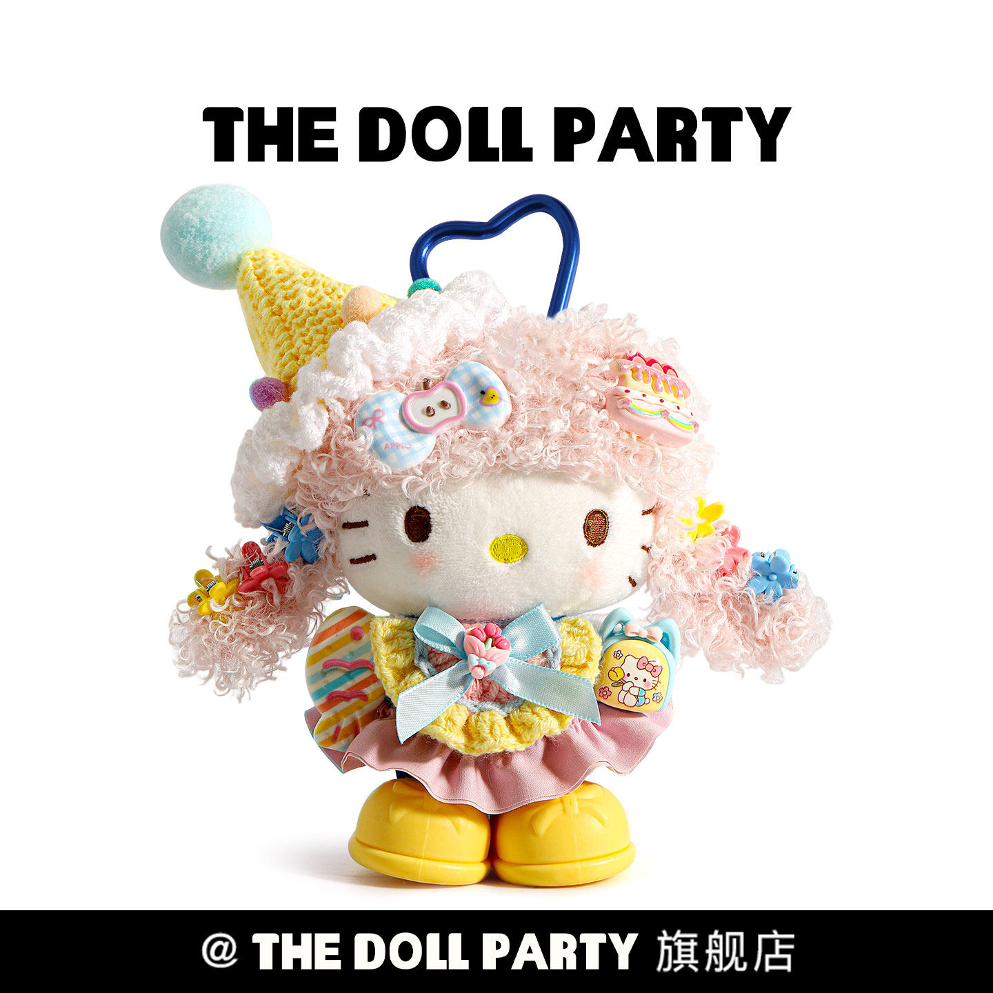 正版可爱hellokitty包包挂件玩偶图片