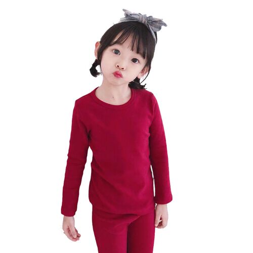 女童春秋纯棉内衣套装儿童秋衣秋裤打底上衣裤子宝宝睡衣家居服秋
