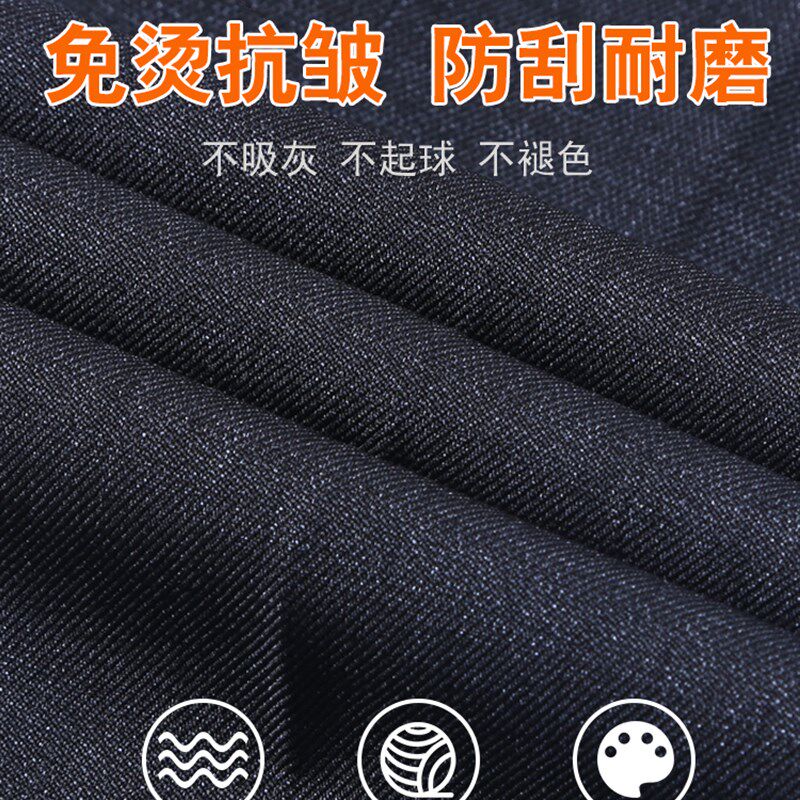 中年爸爸裤子春秋款中老年人男装西裤夏季薄款老人松紧带休闲裤男