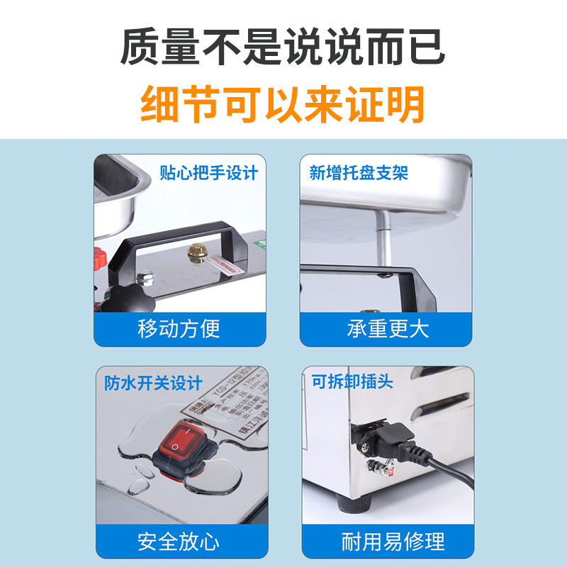 商用大功率电动绞肉机 不锈钢多功能灌肠机 台式碎肉肉馅机 俏媳