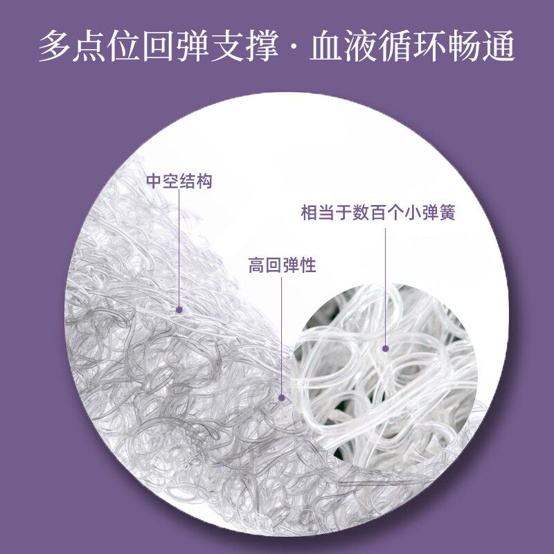 3d枕头透气可水洗可机洗枕芯单人助睡眠防螨虫双人带枕套不塌陷