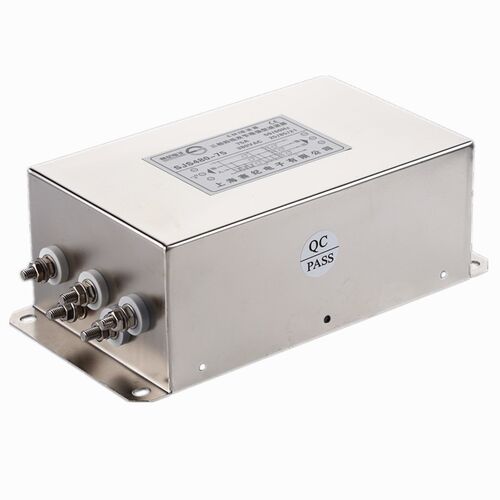 三相四线EMI电源滤波器380V变频器伺服SJS480-10A 20A30A50A 100A