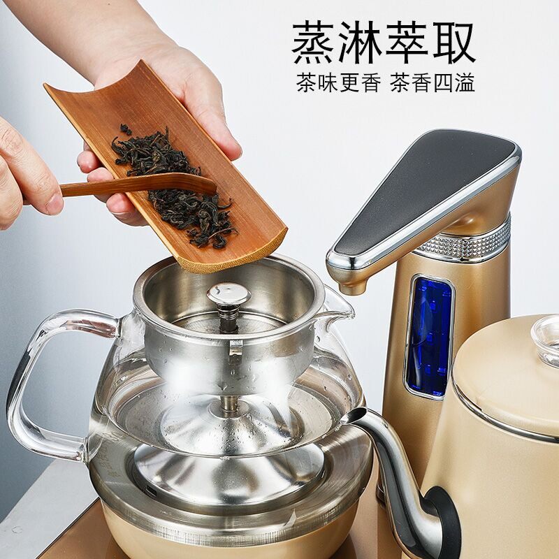 全自动上水电热水壶家用茶台烧水壶一体泡茶专用抽水式烧茶器套装