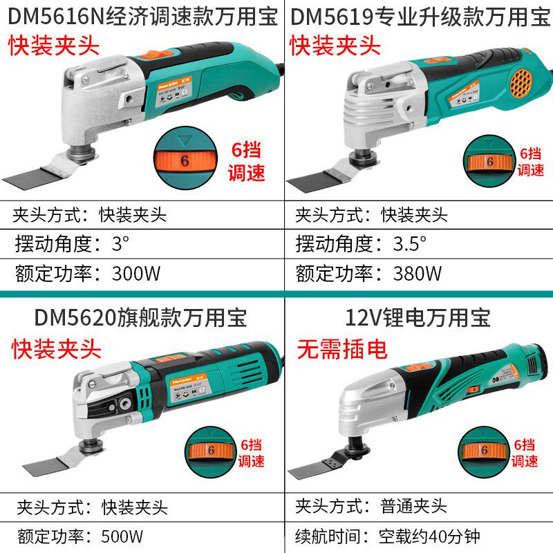万用宝多功能修边机开孔开槽神器电铲切割机家用木工电动工具大全