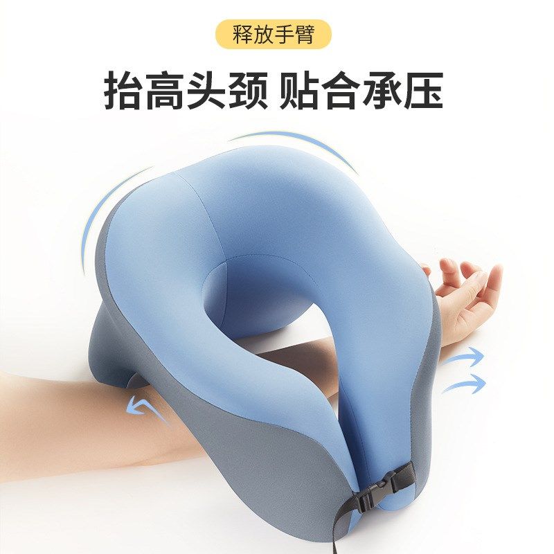 午睡枕趴睡枕办公室午休枕头脖子u枕护颈趴桌子睡觉神器学生趴枕