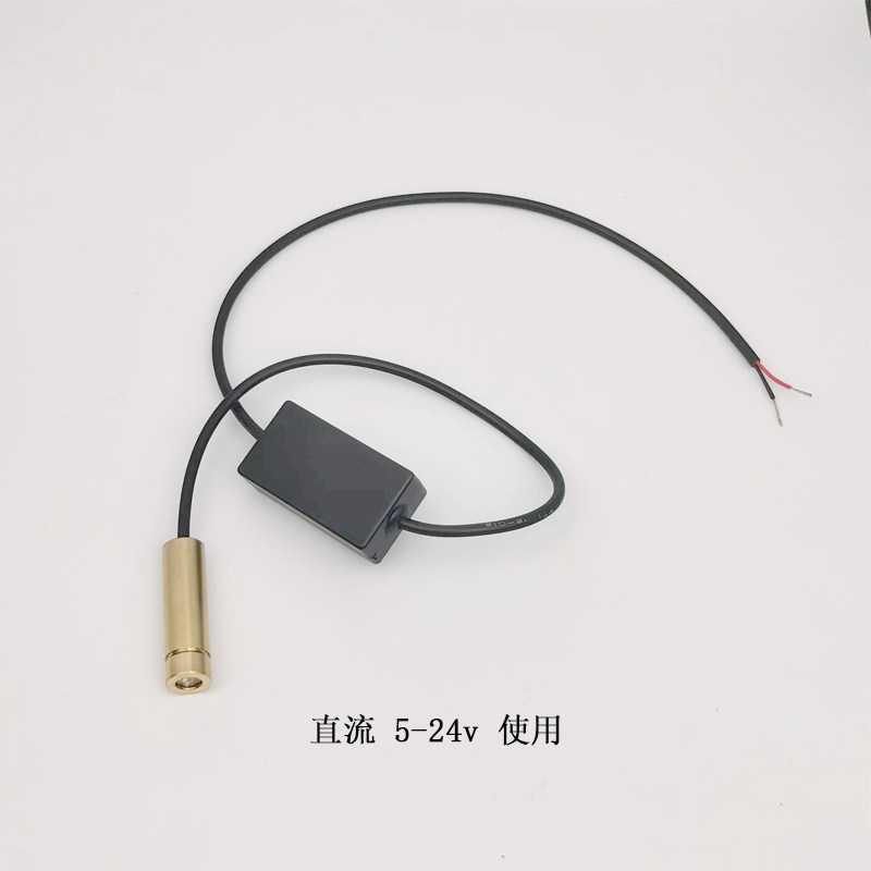 红光绿光十字一字防水镭射激光定位器 工业用寛压3V至24V雷射头