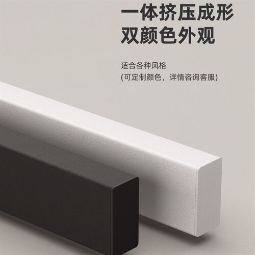 发光楼梯扶手灯铝合金明装壁灯方形栏杆护栏老人幼儿床边感应扶手