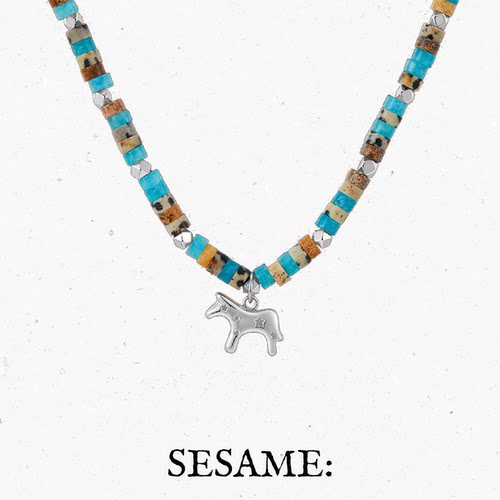 飒米SESAME马上好运多巴胺项链女