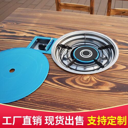 饭店火锅桌圆桌配套碳化实木椅子农家乐餐椅大排挡桌餐厅火锅店