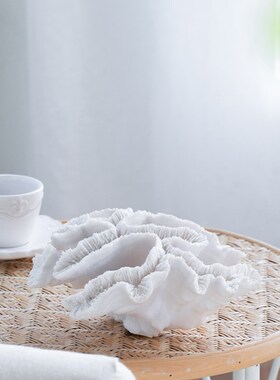 海洋主题装饰珊瑚摆件大号样板间咖啡店客厅电视柜酒柜家居装饰品
