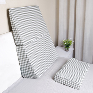 胃食管防反流斜坡枕头老人卧床护理靠背床头半躺靠垫病人床上靠枕