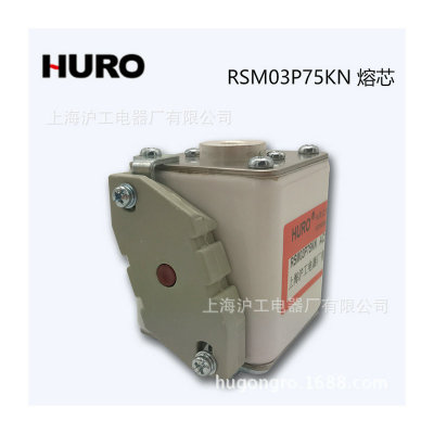 上海供应有填料方型平板式熔断器RSM03P75KN保险丝